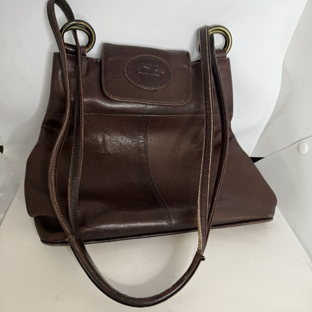 American Angel Brown Leathe Shoulder Bag